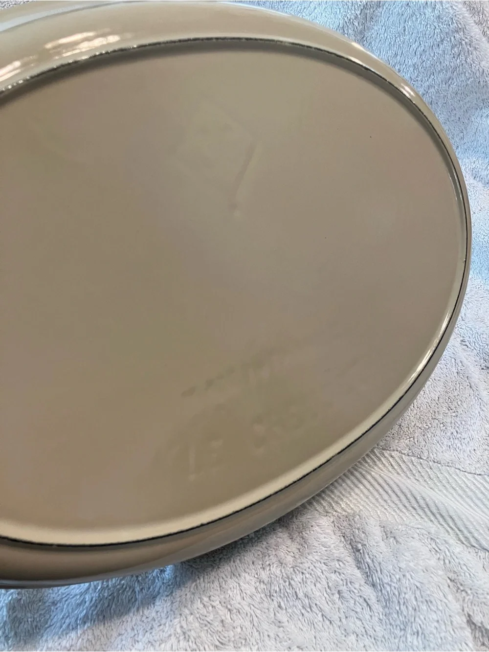 vintage Le Creuset #36 Enameled Cast Iron Oval Au Gratin Dish casserole baking
